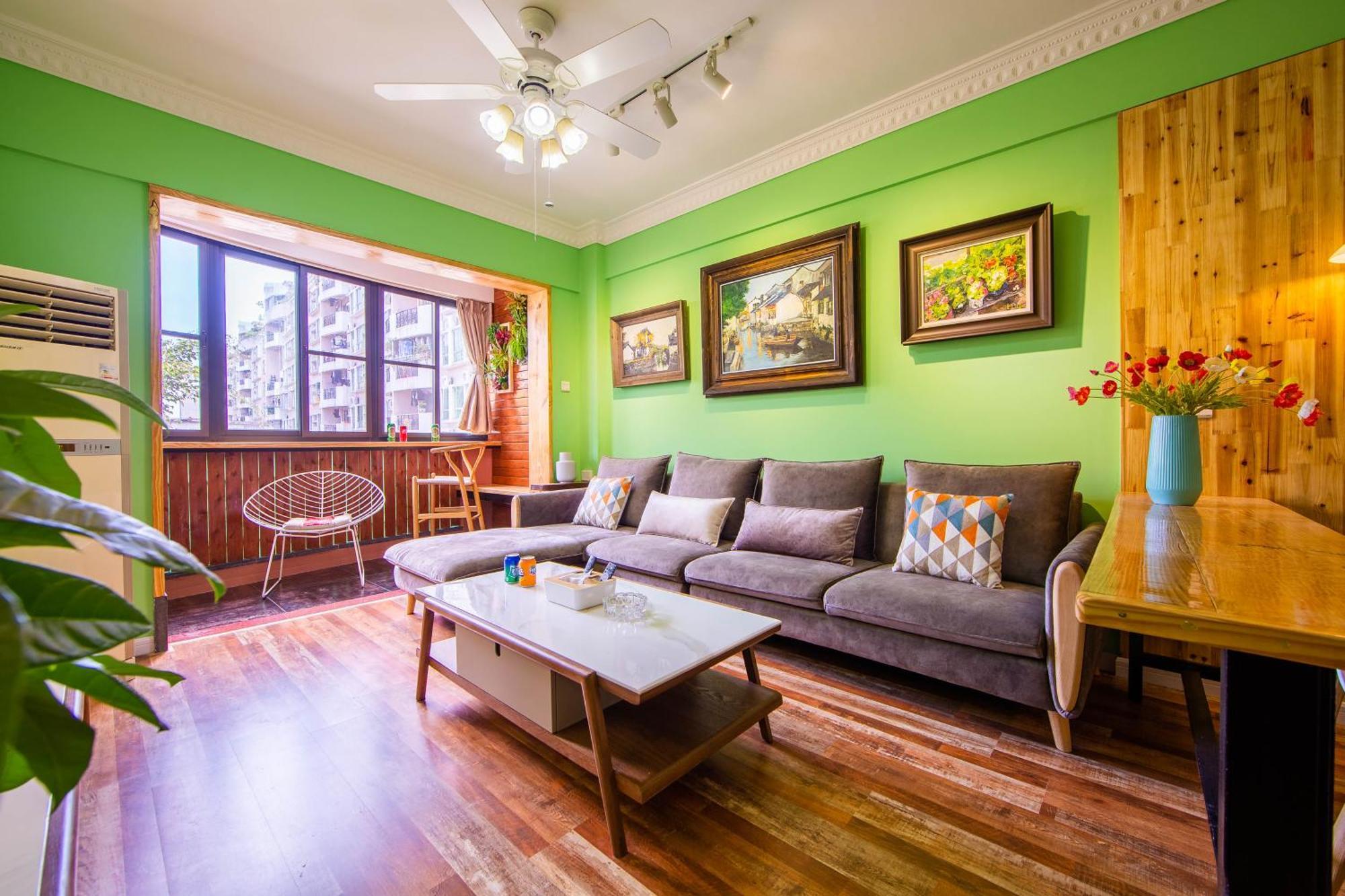 Guangzhou He She Art Apartment Экстерьер фото