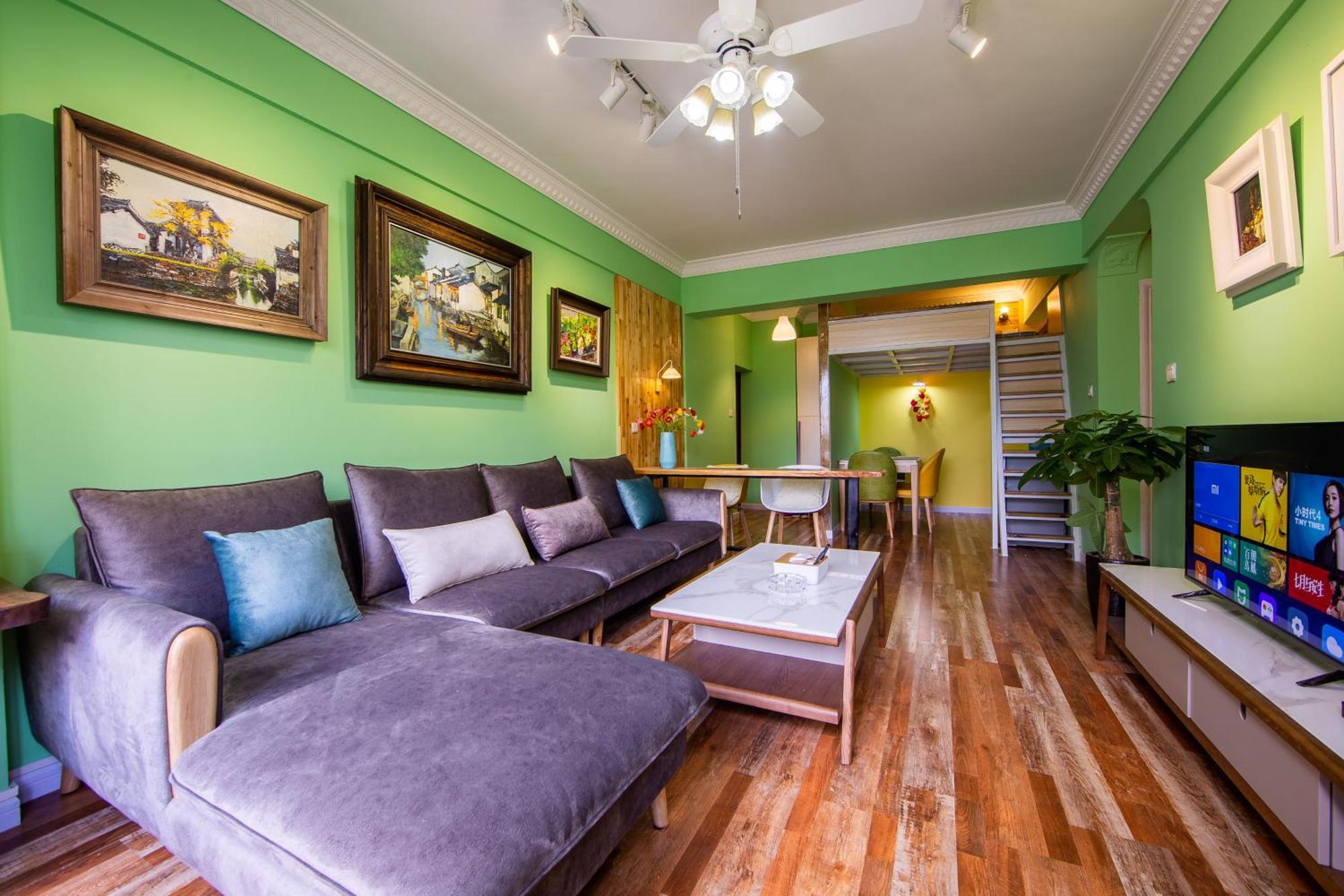 Guangzhou He She Art Apartment Экстерьер фото