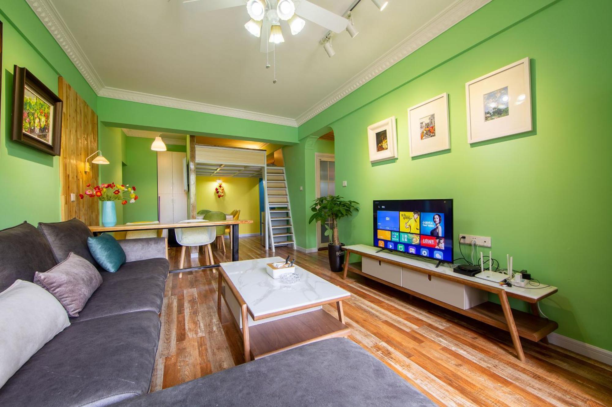 Guangzhou He She Art Apartment Экстерьер фото